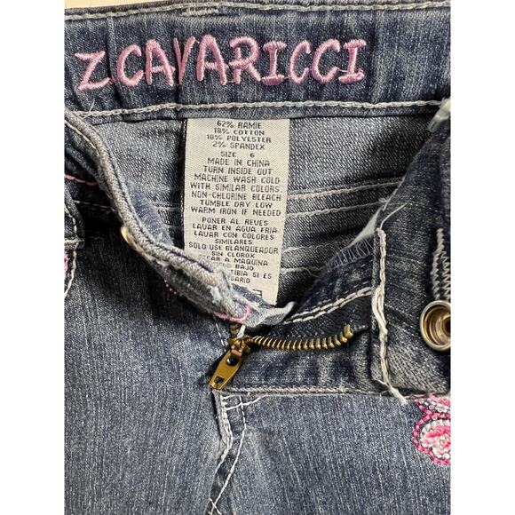 Z. Cavaricci Bootcut Bling Butterfly Jeans - Picture 4 of 4
